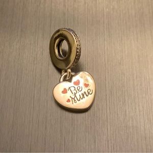 ~VALENTINES EXCLUSIVE~ Authentic Pandora BE MINE Love Dangle Charm
